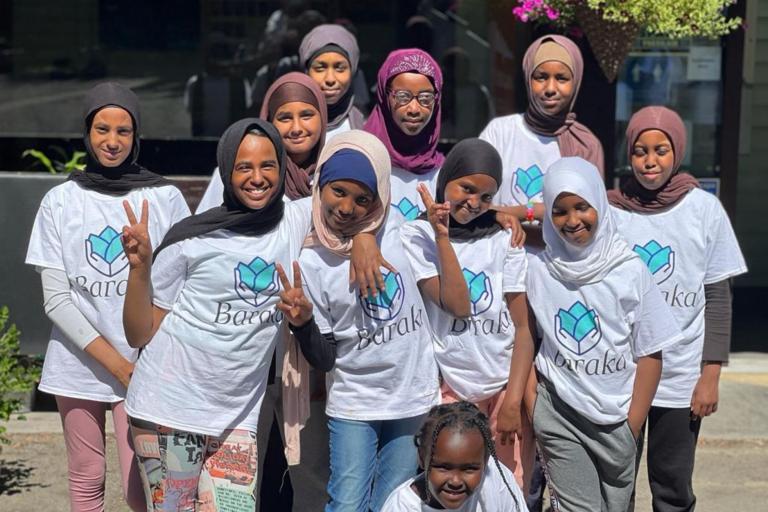 Members of the Baraka Community Association, which received VSSF funding