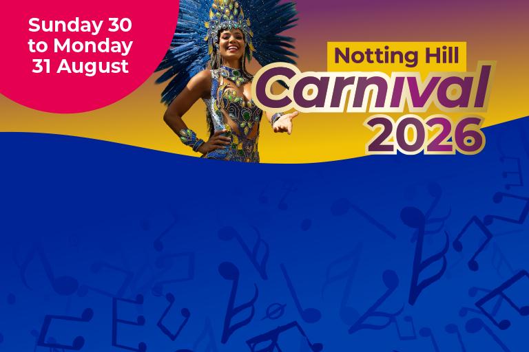 Notting Hill Carnival 2026 banner