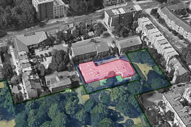 The footprint of Cheyne Nursery