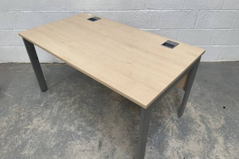 An empty desk