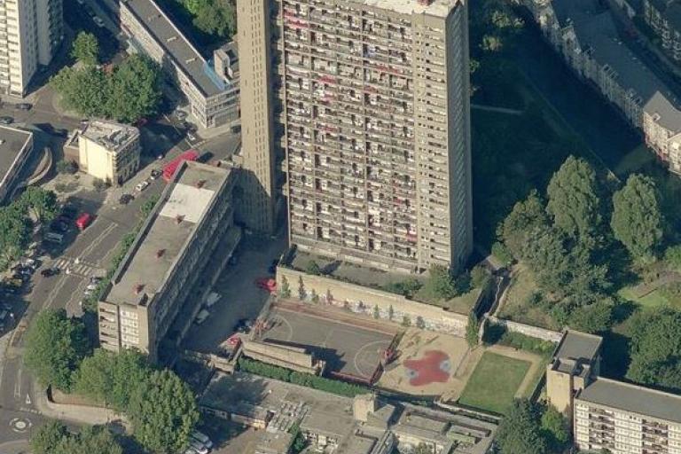 Edenham New Homes Site Aerial view