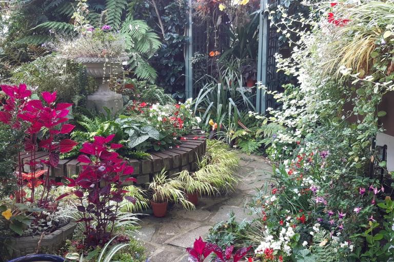 resident's front garden from London in Bloom awards