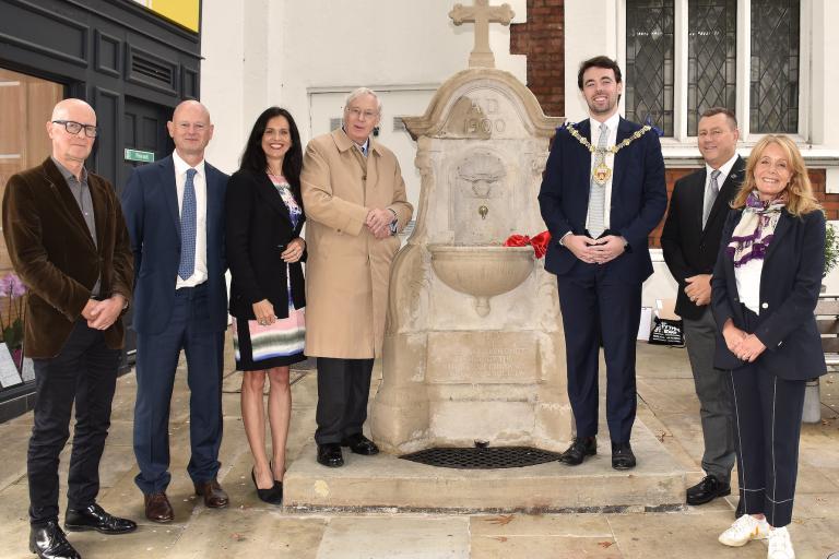 victorian fountain restored