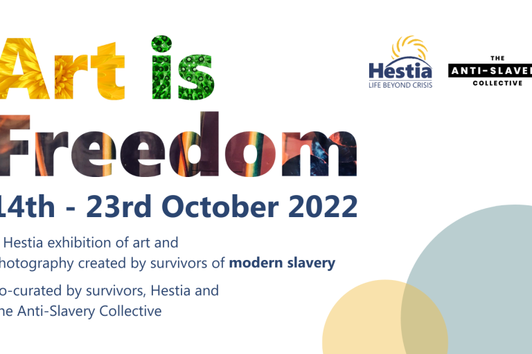 Art is freedom image with info
