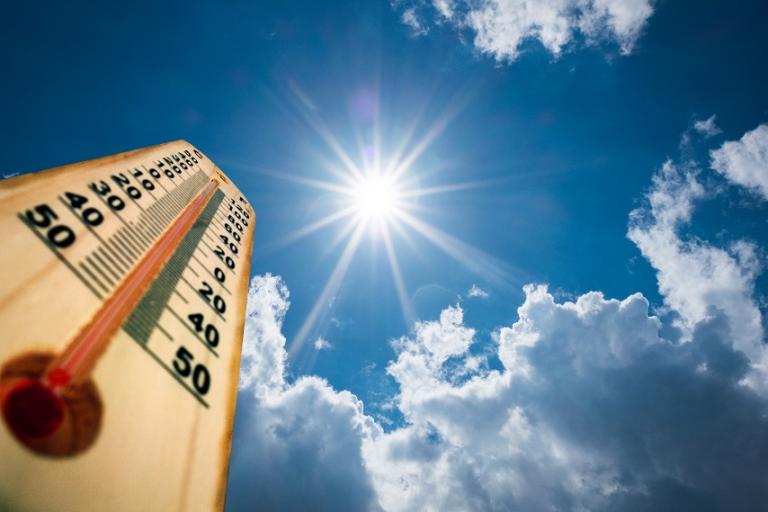 Thermometer and sunny