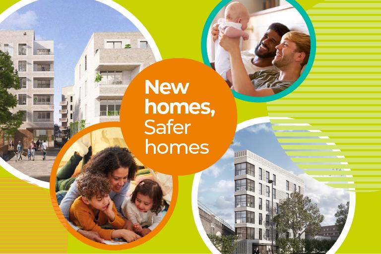 New Homes Safer Homes hero Mobile