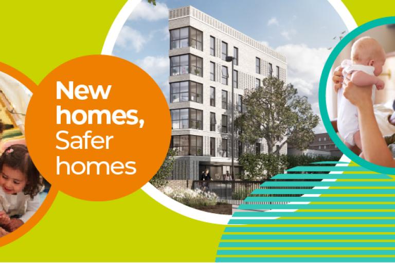 New Homes Safer Homes hero Desktop