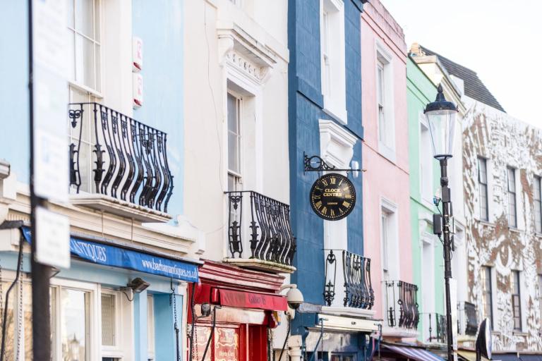 Houses on Portobello road