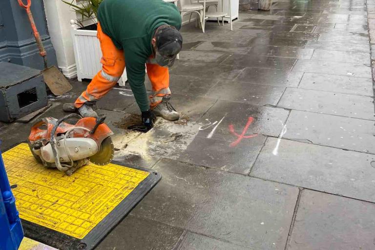 Thames Water unsafe works