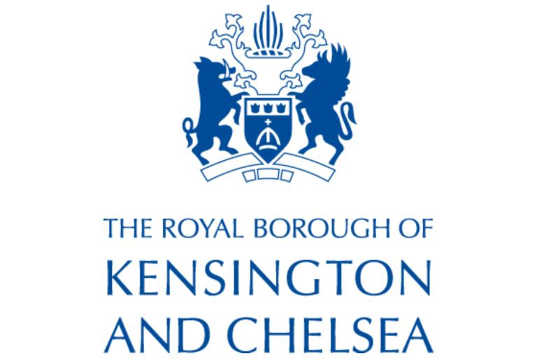 The crest of the Royal Borough of Kensington and Chelsea