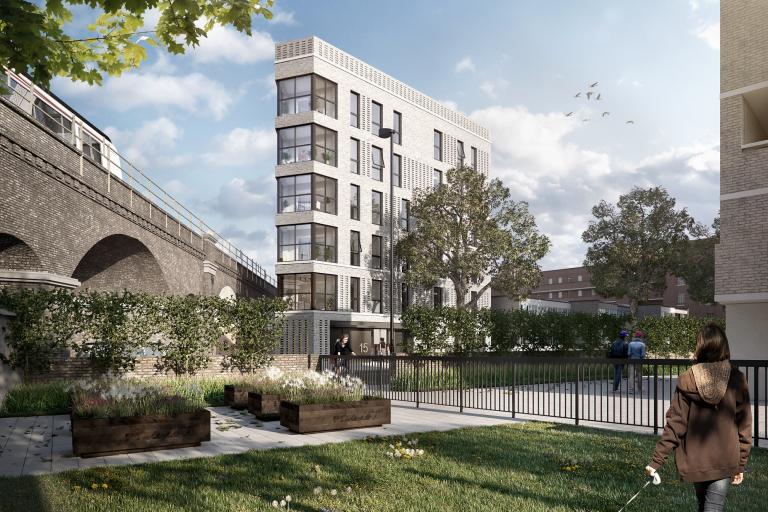The Silchester new homes site