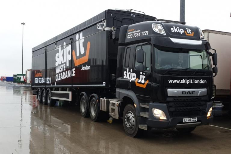 A Skip it lorry