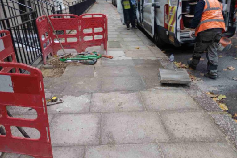 Unsafe works in Kensington