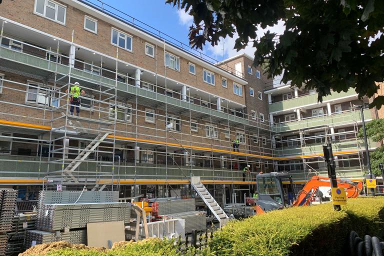 Treadgold House which will benefit from a new heat network