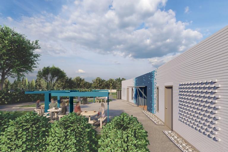 New building in KMP park