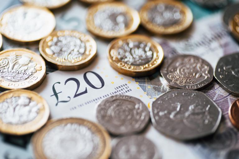 Image illustrates money