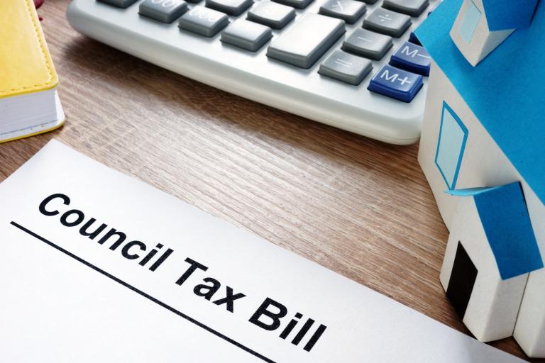 An image of a council tax bill
