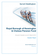 Royal Borough of Kensington and Chelsea Pension Fund 2013 Actuarial Valuation Report