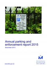 Annual Parking and Enforcement Report 2015