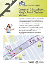 Crossrail 2 factsheet -  King’s Road Chelsea station