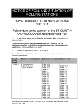 Notice of Poll 