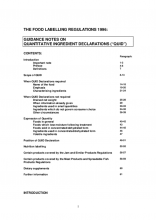 Guidance notes on Quantitative Ingredient Declarations (QUID)