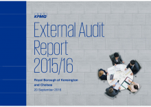 Report to those charged with governance (ISA 260) 2015-16