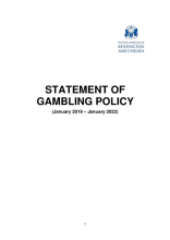Statement of Gambling Policy 2019 - 2022 