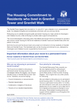 Grenfell Rehousing Frequently Asked Questions