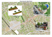 High Street Kensington - Parklets