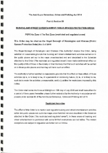 PSPO for Zone 1 The Red Zone