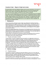 Thames Water response Appendix 3: WSP Counters Creek high level review report