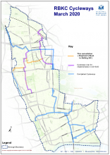 Cycleways map