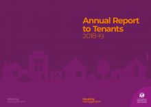 Housing Management Annual Report to Tenants 2018-19