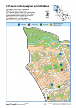 Map A - North Kensington west of Ladbroke Grove
