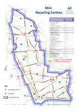 Recycling centres map