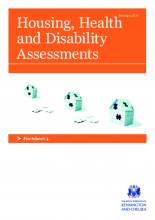 Housing, health and disability assessments