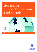 Accessing supported housing and hostels