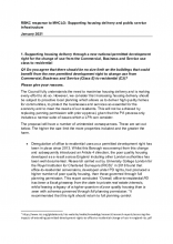 Supporting Housing Delivery Response