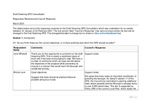 Greening SPD Formal Consultation Schedule