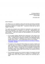 Letter to Thames Water