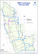 Cycleway routes