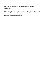 RBKC SACRE Annual Report 2020 to 2021