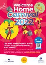 Notting Hill Carnival Information Poster