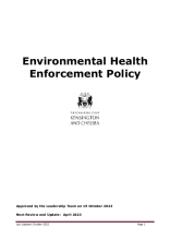 Enforcement Policy