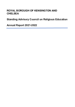RBKC SACRE Annual Report 2021 to 2022