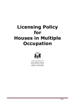Licensing Policy