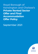 Private Rented Sector Offer and Final Accommodation Offer Policy