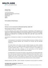 Kensal Canalside Cover Letter 