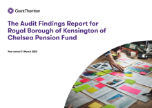 Report to those charged with governance (ISA 260) RBKC Pension Fund 2022-23